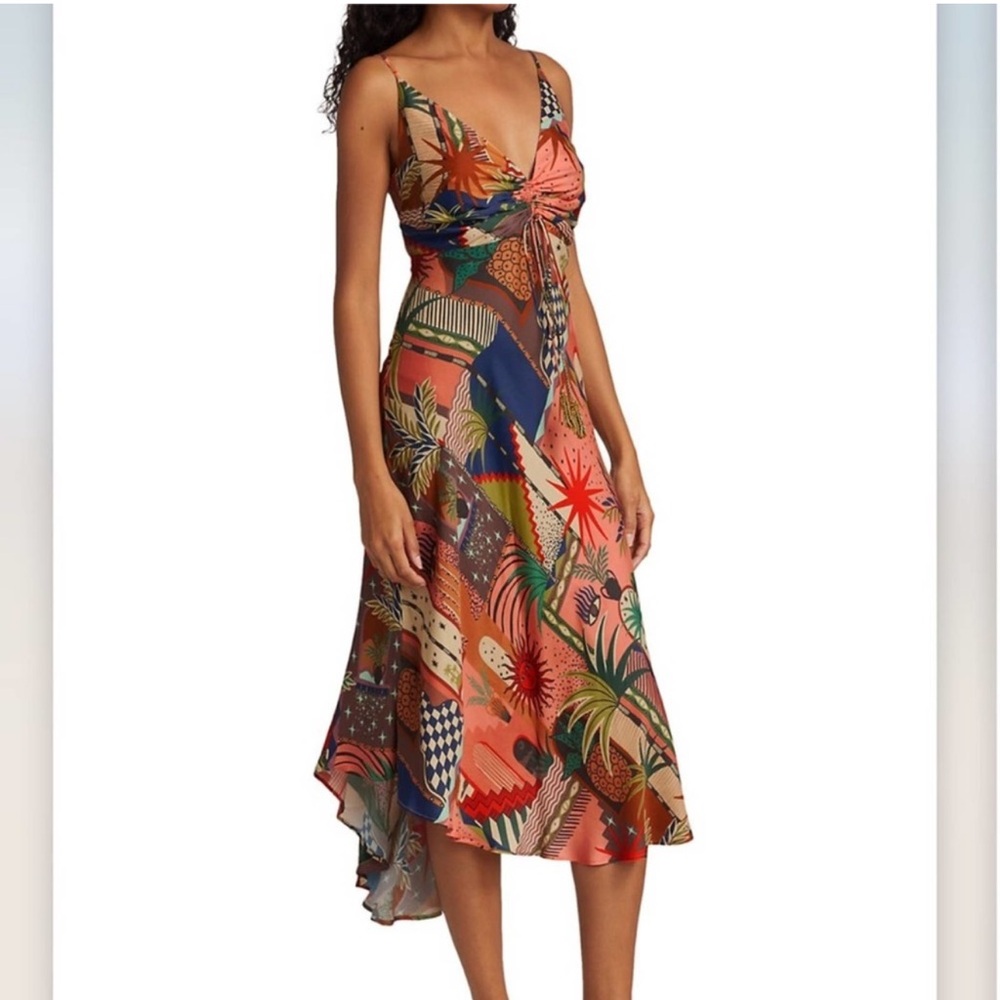 Farm Rio mystic city midi dress , size M